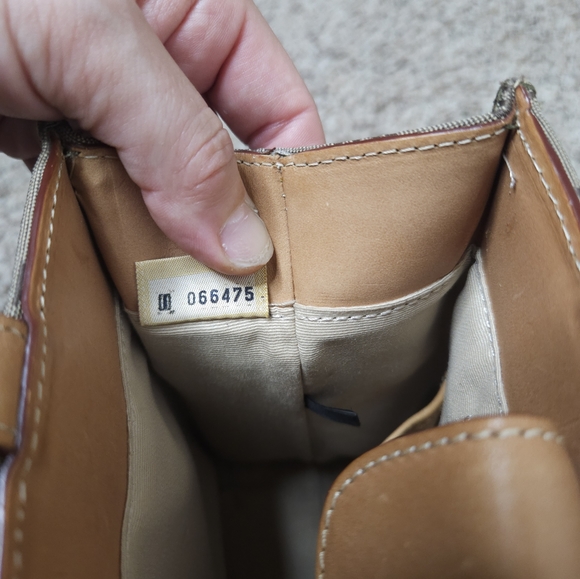 Dooney and Bourke East/West Structured Signature Monogram shoulder bag - Picture 7 of 9